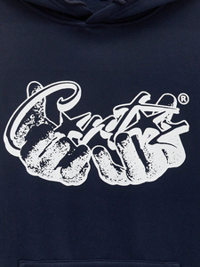 Sweat-shirts en molleton pour hommes de créateur, en coton tricoté uni, coupe oversize, col rond, pull-over, surchemise d'automne à découpes, tailles S-XL, avec lettres - Product Image 5