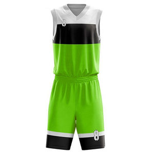 Ensembles d'uniformes de basketball pour hommes en tissu respirant et confortable, taille personnalisée, fabricant professionnel d'uniformes de basketball pour hommes - Product Image 1