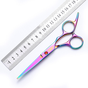Ciseaux de barbier en acier inoxydable pour coiffeurs professionnels, ciseaux de précision tranchants pour la coupe et l'entretien en salon - Product Image 4