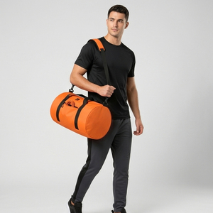 Canvas Duffel Handbags Men Workout Fitness Wear Shoulder Duffel <b>Bags</b> Men's Outdoor Travel Duffel <b>Bag</b> Unisex - Product Image 5