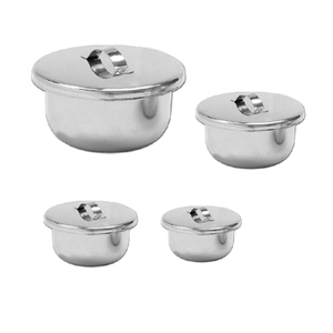 Gallipot Quirúrgico de Acero Inoxidable, Recipiente Médico de Acero Inoxidable para Uso Hospitalario, Reutilizable y Esterilizable - Product Image 1