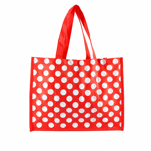 Sac de shopping en tissu non tissé avec logo personnalisé |   Sac de courses réutilisable |   Sac fourre-tout promotionnel léger, durable et écologique - Product Image 2