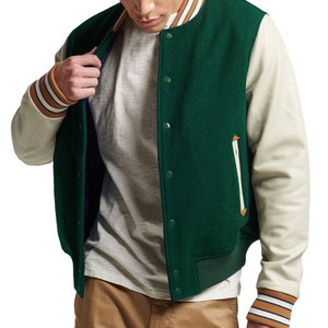 New Arrival Custom Plain Dyed <b>Men</b> Varsity Jackets Fashionable Varsity Jackets for <b>Men</b> Breathable <b>Men</b> Varsity Jackets - Product Image 4