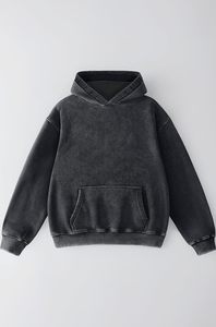 Easy Care <b>Men's</b> Vintage <b>Animal</b> Print Regular Fit Heavyweight 100% Organic Cotton Woven Anti-Wrinkle Crewneck Pullover Hoodie - Product Image 3