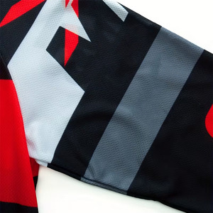 Camisetas Transpirables de Motocross de Manga Larga con Cuello Redondo para Motociclismo, Deportes y Juegos, 100% Poliéster - Product Image 5