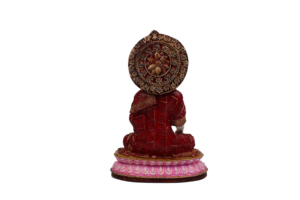 Nirmala Handicrafts - Estatua de Buda Tradicional Hecha a Mano en Resina con Base de Loto |   Figura de Meditación para Decoración del Hogar y Espacios Espirituales - Product Image 6