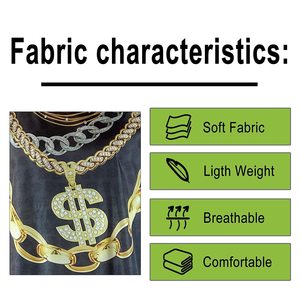 Snap Neckline Hairdressing <b>Apron</b> Waterproof Hairdresser Gown Barber Fashion Pattern Haircut Cloth Antistatic Hairstyling Capes - Product Image 5