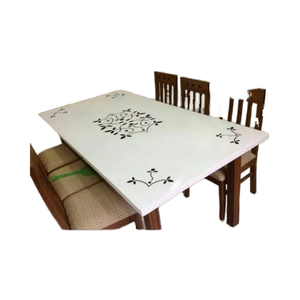 Cubierta Decorativa Moderna para Mesa de Comedor con Diseño Impreso, Decoración para el Hogar - Product Image 1