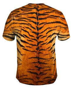 Camiseta de Hombre con Estampado Gráfico Abstracto en la Parte Delantera, Sublimación, Manga Corta, Cuello Redondo, Tejido de Punto, Corte Regular, 100% Estilo Urbano - Product Image 4