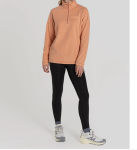Sudadera con capucha para mujer, de punto, oversize, con media cremallera, manga larga, estampado personalizado, ecológica, para invierno y otoño - Product Image 6