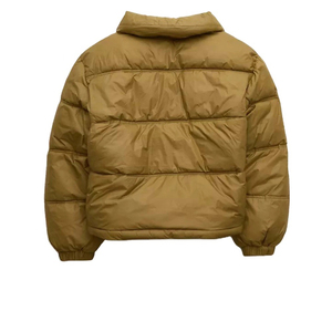 Women <b>Jackets</b> Custom OEM Printed <b>Cropped</b> <b>Puffer</b> <b>Jacket</b> for Women Customized Logo Casual Winter for Women With Pockets - Product Image 5