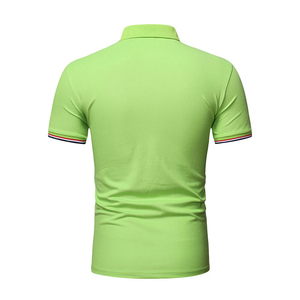 Camiseta Polo Personalizada para Hombre, Estilo Casual, de Secado Rápido, con Spandex y Poliéster, Diseño Liso - Product Image 2