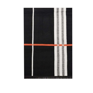Factory Manufacture Men's Long Wool Scarf Striped Reversible Custom Design & Color Warm Winter Daily Use Neck Scarfs For College - Product Image 3