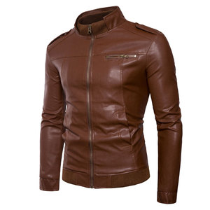 Best Winter <b>Men's</b> Fashion <b>Leather</b> <b>Jacket</b> Slim Fit Top Quality Design <b>Men</b> Clothing Casual <b>Leather</b> <b>jacket</b> for <b>men</b> - Product Image 6