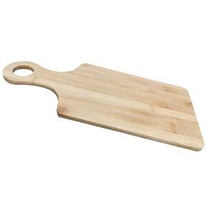 Planche à découper en bois du Vietnam, 320x120x13mm, haute qualité, style rustique moderne pour restaurants, en pin, acacia et bambou - Product Image 4