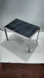 Modern <b>Round</b> <b>Side</b> <b>Table</b> with Faux Marble Top and Metal Frame Living Room Furniture Decorative Accent <b>Table</b> - Product Image 5