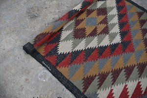 Govind Art <b>Rugs</b> Hand Tufted Eco Friendly Geometric Kilim Area <b>Rug</b> Rectangle Wool Flat Weave Living Room Latex Spot Clean Medium - Product Image 5