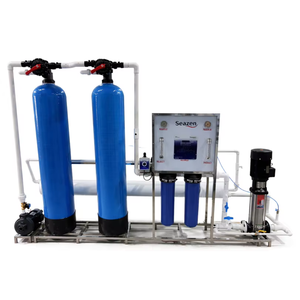 ระบบกรองน้ำอุตสาหกรรมแบบ Reverse Osmosis (RO) ขนาด 2000 ลิตรต่อชั่วโมง พร้อมแท่นสแตนเลส สำหรับโรงงานผลิตน้ำดื่มเชิงพาณิชย์ - Product Image 1
