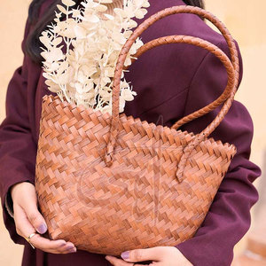 High Quality Women Handmade Waterproof Water Resistant Durable Material Open Closure Two Straps Private Label <b>Bags</b> - Product Image 3