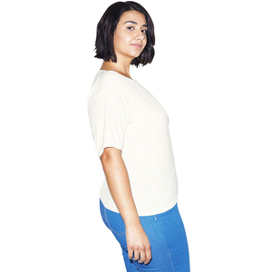 Camisetas de mujer de todos los tamaños y colores disponibles, camiseta informal para mujer, camiseta extragrande para mujer, transpirable, 100% algodón, OEM, precio económico. - Product Image 6