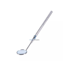 กระจกตรวจฟันมืออาชีพ สแตนเลสสตีล ป้องกันฝ้า ผิวสะท้อนแสง สำหรับตรวจช่องปาก เครื่องมือวินิจฉัย - Product Image 6