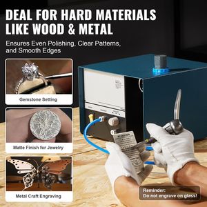 60W Single Head Pneumatic Jewelry Engraver 2800 RPM Hand <b>Engraving</b> <b>Machine</b> DIY Impact Engraver Foot Jewelry Tools Equipment - Product Image 3