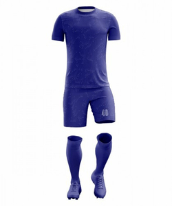 Conjunto de Camiseta de Fútbol Unisex Personalizada, Manga Corta, Color Negro y Verde Azulado, Bloques de Color, Absorbe la Humedad, Antibacteriana, Protección UV, Ajuste Atlético - Product Image 2