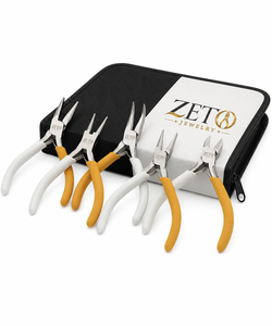 Alicates de mandril de 3 pasos para cadena redonda, de acero inoxidable, para joyería, herramienta ergonómica para formar y doblar alambre - Product Image 5
