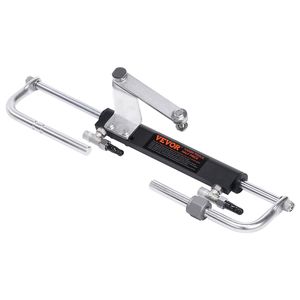 Kit di Sterzo Idraulico Fuoribordo 90HP per Imbarcazioni Marine, Pompa Timone, Cilindro Bloccabile a Due Vie, Sistema da 24 Piedi - Product Image 1