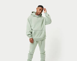 Ensemble de survêtement en molleton de coton pour homme, de haute qualité, en gros, avec logo personnalisé imprimé, lavage à l'acide, vêtements de sport d'hiver - Product Image 4