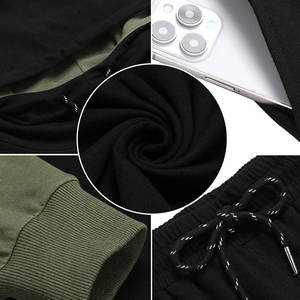 Conjunto Deportivo para Hombre, Cómodo, de Dos Piezas, con Sensación Transpirable, para Entrenamiento, Running, Actividades al Aire Libre y Ropa Deportiva Masculina - Product Image 5