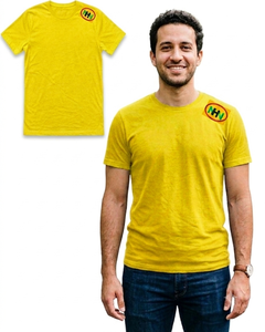 T-shirts d'été pour hommes en coton tricoté 100 % écologiques à séchage rapide, faible MOQ, fabrication sur mesure et vente en gros depuis le Bangladesh - Product Image 1
