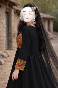 Women's Afghani Casual <b>Dresses</b> Luxury Ethnic Embroidered Bohemian Style Festival Clothing Supplier Collection - Product Image 2