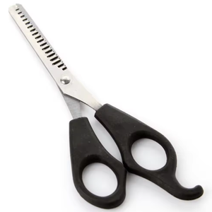 Tijeras de Entresacar Profesionales de 6 Pulgadas, Hoja de Acero Inoxidable, Punta Afilada, Suministros para Salón de Belleza, Grado A+, Para Diestros - Product Image 1
