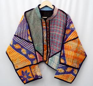A2ZCraftBazar Vente en gros de textiles en coton, veste Kantha vintage pour femme, nouveau style, lavable, écologique, séchage rapide, respirant - Product Image 3