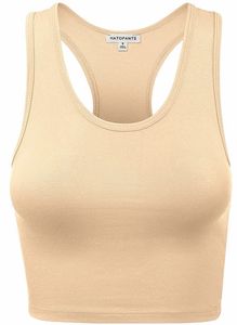 Top corto transpirable de verano con bordado floral para mujer, camisola vintage de tirantes finos, chaleco de punto de ganchillo frontal de lana - Product Image 4