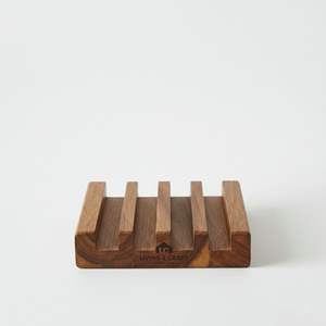 ที่วางแก้วไม้ทำมือระดับพรีเมียม |   ที่วางแก้วไม้เนื้อแข็งและที่จัดเก็บอุปกรณ์บนโต๊ะอาหารสำหรับบ้าน โรงแรม และร้านอาหาร - Product Image 3