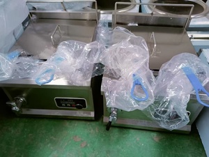 All'ingrosso in acciaio inox da tavolo friggitrice a induzione rapida temperatura crescente per friggere patatine di pollo tacchino - Product Image 2