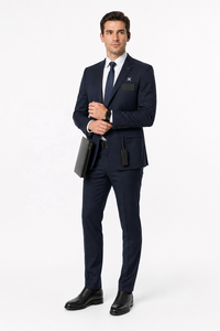 Uniformes de Aerolínea Personalizados de Manga Larga para Pilotos y Tripulación de Cabina |   Fabricante OEM ODM |   Uniforme de Supervisor de Operaciones de Puerta de Embarque para Hombres - Product Image 2