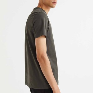 Camiseta Formal de Verano 2023 para Hombre, Cuello Redondo, Manga Corta, Estampado en Serigrafía, 100% Algodón, Anti-Pilling, Corte Holgado - Product Image 2