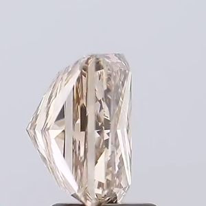 Diamant de 4,00 carats, couleur brun intense, taille princesse carrée, clarté VS1, pierre non montée, certifié IGI, diamant CVD personnalisé pour bijoux - Product Image 4