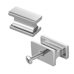 Confezione da 10 pomelli per armadietti in lega di zinco da 1,42 pollici, maniglie rettangolari per cassetti e porte, per mobili da cucina, comò e credenze - Product Image 3