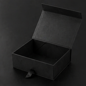 Premium Rigid Paper <b>Gift</b> <b>Box</b> with <b>Magnetic</b> Lid – Black Packaging for Luxury Products - Product Image 3