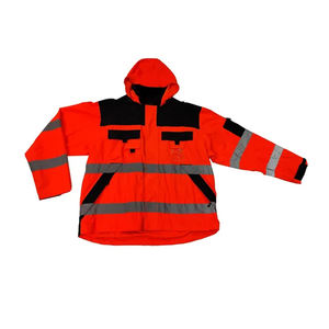 Traje de Seguridad Impermeable de Alta Visibilidad OEM, Ropa de Trabajo Protectora Duradera Clase 2 para Trabajadores, Chaqueta y Pantalones Profesionales de Alta Visibilidad - Product Image 4
