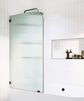 Verre trempé cannelé, épaisseur personnalisée, résistant aux chocs, design à rainures verticales, fournisseur pour systèmes de portes coulissantes