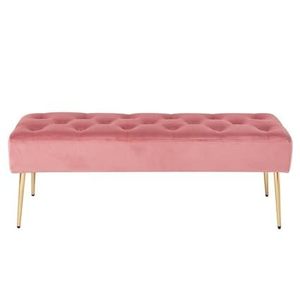 Modern Stylish Ottoman Stool for Hotel & Villa Contemporary Modern Hotel Room Foot Bench Upholstered End Bed Stool - Product Image 4