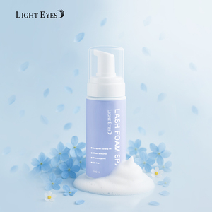 LIGHTEYES Champú para pestañas sin aceite 100mL | Espuma limpiadora para extensiones de pestañas de limpieza profunda para salón y uso doméstico - Product Image 2