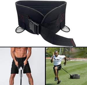 Cinturón de Neopreno Ajustable de Alta Resistencia para Levantamiento de Pesas con Hebilla Antideslizante y Soporte de Cadena para Entrenamiento de Fuerza en Casa o Gimnasio, Unisex - Product Image 5