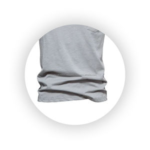 Camiseta de Hombre de Primera Calidad, Personalizada, Simple, Lisa, de Color Sólido, de Fibra de Algodón y Bambú, Camiseta de Hombre de Pakistán - Product Image 5