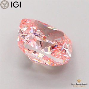เพชร VS1 ความใสระดับ Clarity รูปทรงสี่เหลี่ยมจัตุรัสสีชมพูสดใส พร้อมใบรับรอง IGI เพชร CVD ผลิตในห้องปฏิบัติการ น้ำหนัก 5.01 กะรัต สำหรับแหวนระดับไฮเอนด์ - Product Image 5